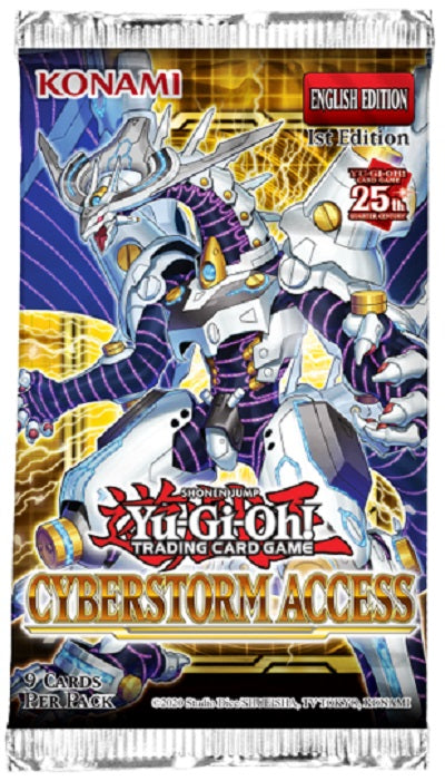 YuGiOh  Cyberstorm Access  Single Booster | Game Master's Emporium (The New GME)