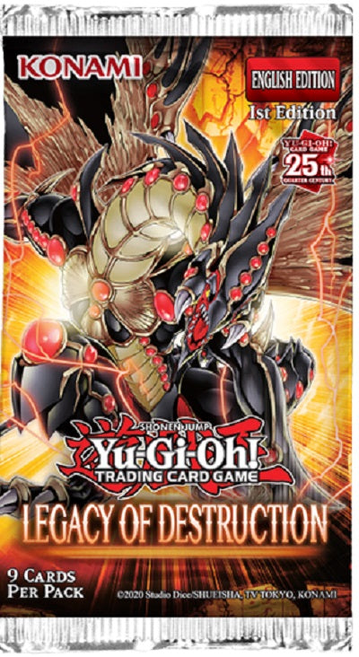 YuGiOh  Legacy of Destruction  Single Booster | Game Master's Emporium (The New GME)