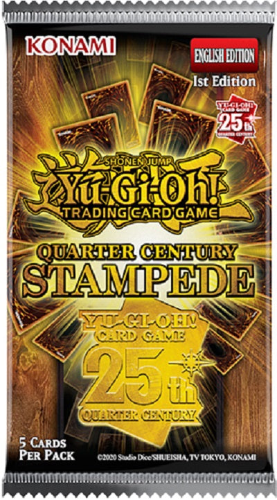 YuGiOh  Quarter Century Stampede  Single Booster | Game Master's Emporium (The New GME)
