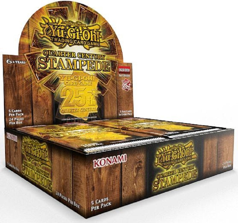YuGiOh  Quarter Century Stampede Booster Box | Game Master's Emporium (The New GME)