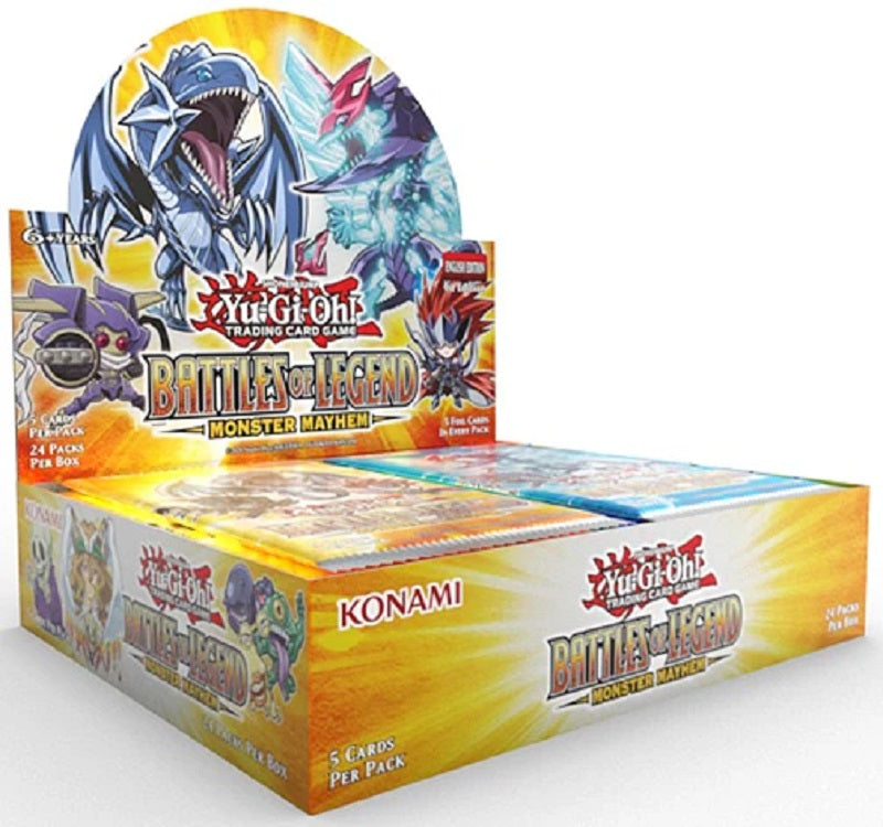 YuGiOh  Battles of Legend Monster Mayhem  Booster Box | Game Master's Emporium (The New GME)