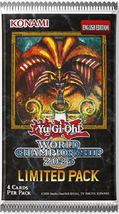 YuGiOh 2025 World Championship Limited Pack (Single Booster) | Game Master's Emporium (The New GME)