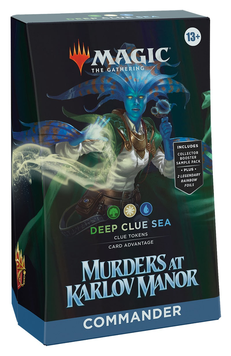MTG Murders at Karlov Manor  Commander Deck: Deep Clue Sea G/W/U | Game Master's Emporium (The New GME)