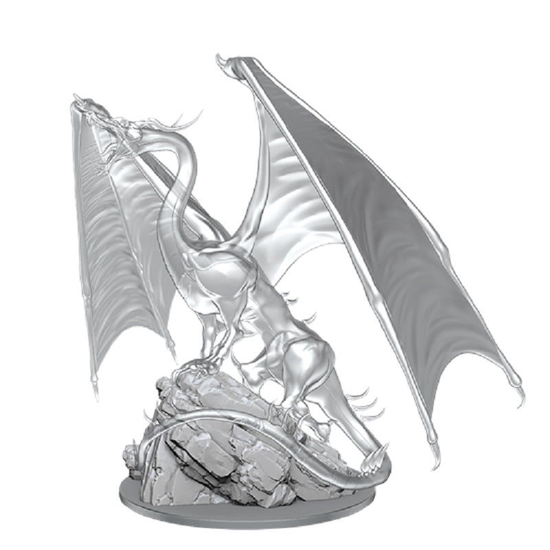 D&D Mini Young Emerald Dragon | Game Master's Emporium (The New GME)