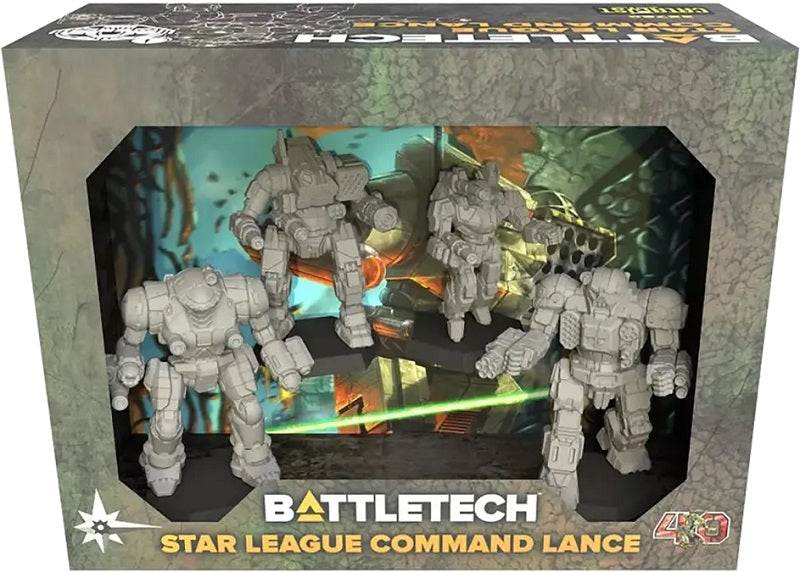 Battletech  Star League Command Lance  40th Anniversary | Game Master's Emporium (The New GME)