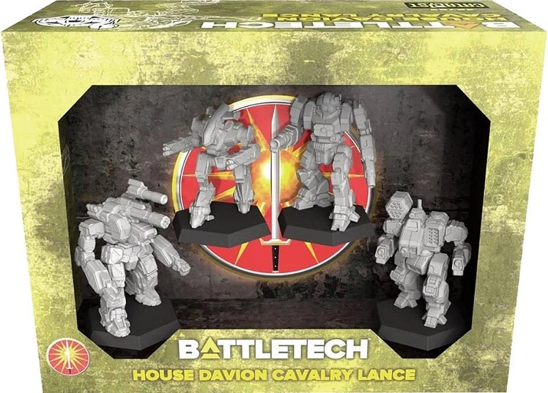 Battletech  House Davion Cavalry Lance | Game Master's Emporium (The New GME)