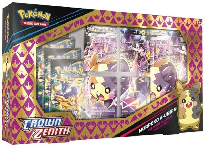 Pokemon  Crown Zenith Morpeko V-Union Treasures Collection | Game Master's Emporium (The New GME)