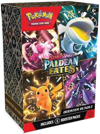 Pokemon Paldean Fates Booster Bundle  (LIMIT 2) | Game Master's Emporium (The New GME)