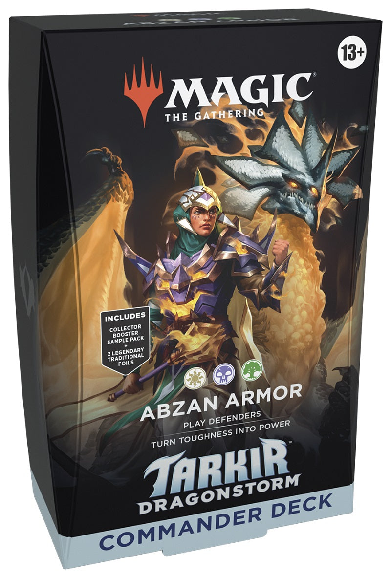 MTG Tarkir Dragonstorm  Commander Deck: Abzan Armor W/B/G | Game Master's Emporium (The New GME)