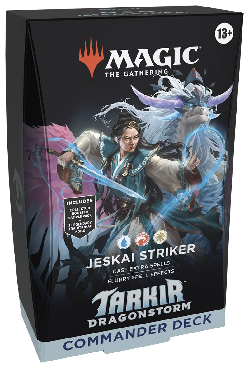 MTG Tarkir Dragonstorm  Commander Deck: Jeskai Striker U/R/W | Game Master's Emporium (The New GME)