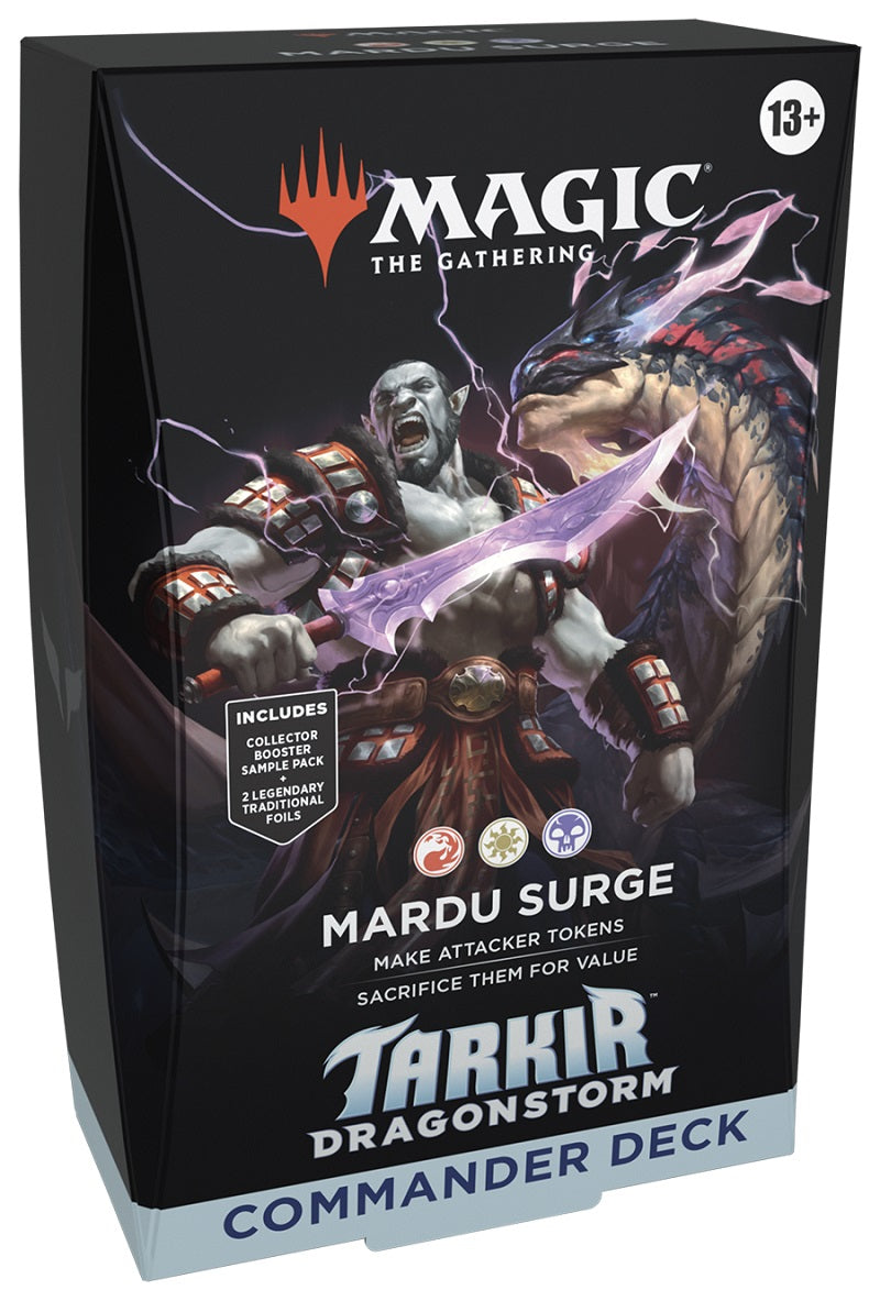 MTG Tarkir Dragonstorm  Commander Deck: Mardu Surge R/W/B | Game Master's Emporium (The New GME)