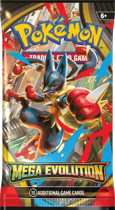 Pokemon Mega Evolution Single Booster (Limit 6) | Game Master's Emporium (The New GME)