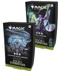 MTG Edge of Eternities  Both Commander Decks (World Shaper & Counter Intelligence) | Game Master's Emporium (The New GME)