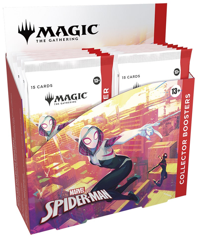 MTG Spider-man  Collector Booster Display Box (No Box Sales for this set) | Game Master's Emporium (The New GME)