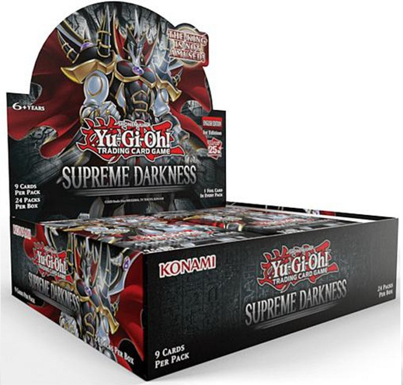 YuGiOh  Supreme Darkness  Booster Box | Game Master's Emporium (The New GME)