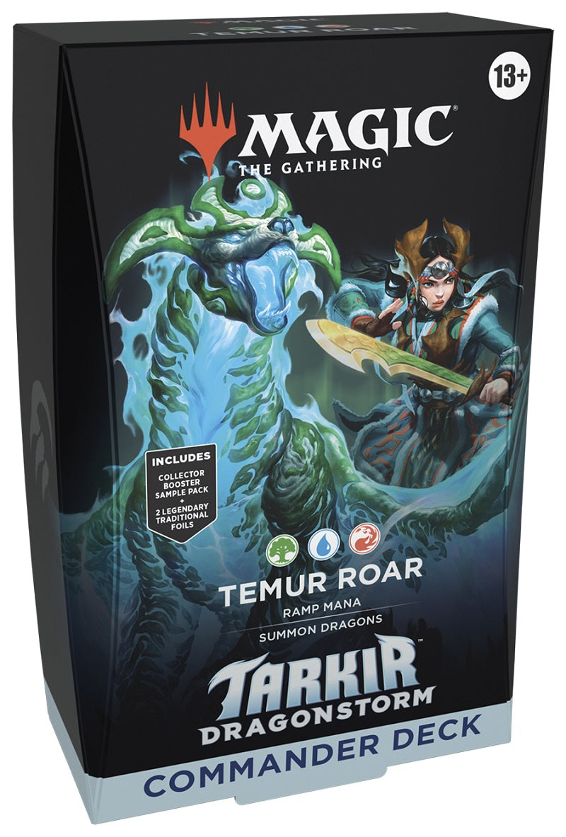 MTG Tarkir Dragonstorm  Commander Deck: Temur Roar G/U/R | Game Master's Emporium (The New GME)