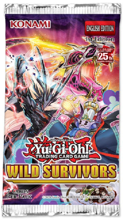 YuGiOh  Wild Survivors  Single Booster | Game Master's Emporium (The New GME)