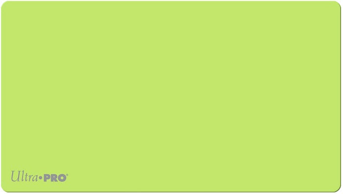 Ultra Pro Artist's Playmat Solid Lime Green | Game Master's Emporium (The New GME)