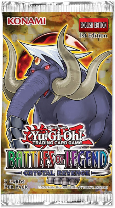 YuGiOh  Battles of Legend: Crystal Revenge  Single Booster | Game Master's Emporium (The New GME)