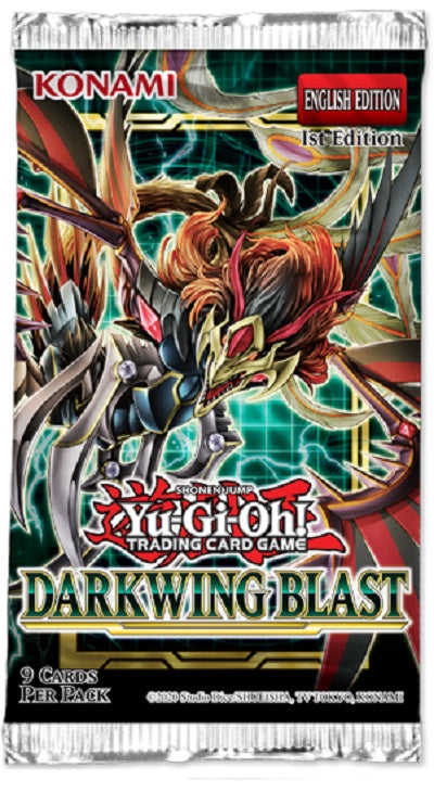 YuGiOh  Darkwing Blast  Single Booster | Game Master's Emporium (The New GME)