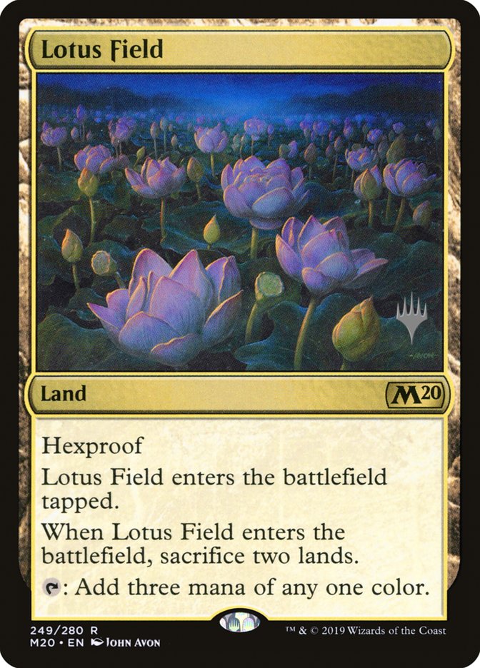 Lotus Field (Promo Pack) [Core Set 2020 Promos] | Game Master's Emporium (The New GME)