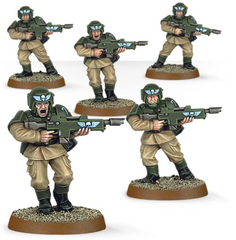 Astra Militarum  Cadians (5 models) | Game Master's Emporium (The New GME)