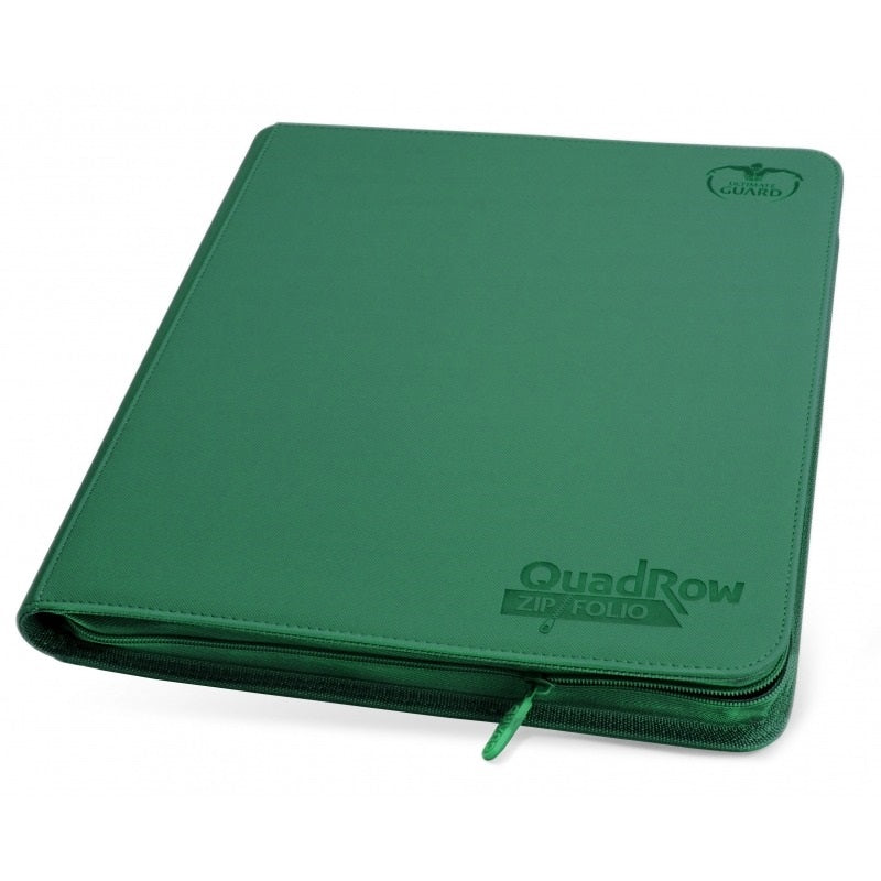 Ultimate Guard Quad Row Zipfolio Green | Game Master's Emporium (The New GME)