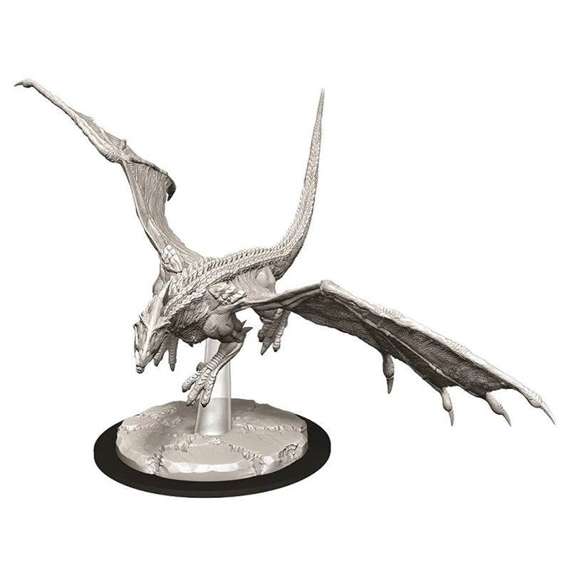 D&D Mini Young White Dragon | Game Master's Emporium (The New GME)