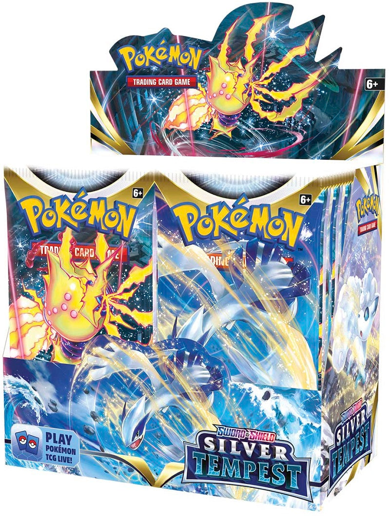 Pokemon Sword & Shield Silver Tempest Booster Box | Game Master's Emporium (The New GME)