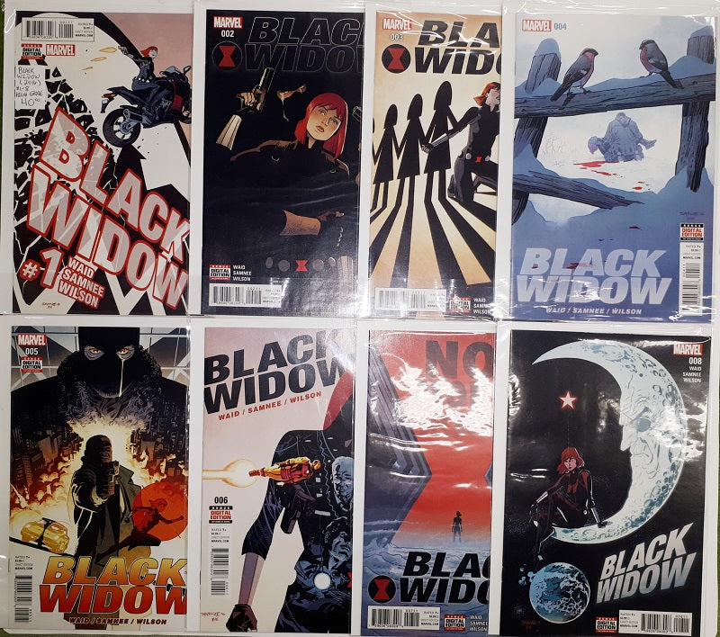 Black Widow (2016) #1 to #8 High Grade Set | Game Master's Emporium (The New GME)