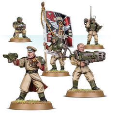 Astra Militarum  Cadian Command Squad | Game Master's Emporium (The New GME)
