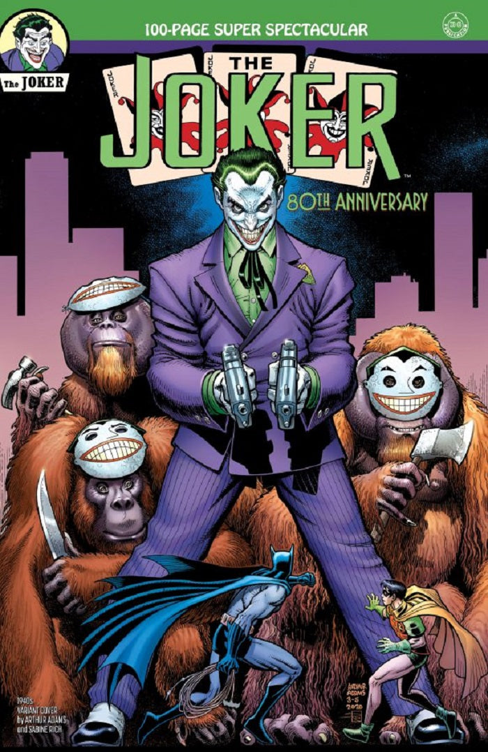JOKER 80TH ANNIV 100 PAGE SUPER SPECT #1 1940S ARTHUR ADAMS | Game Master's Emporium (The New GME)