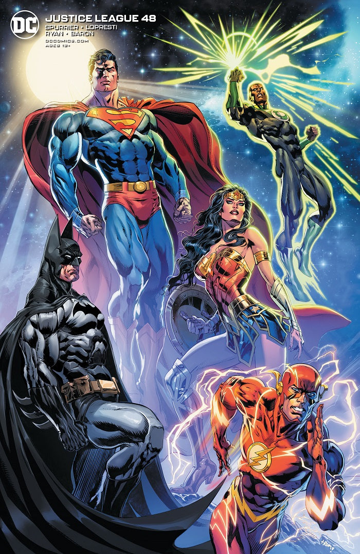 JUSTICE LEAGUE #48 CLAUDIO CASTELLINI VAR ED | Game Master's Emporium (The New GME)