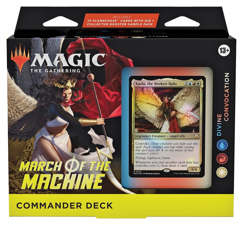 MTG March of the Machine  Commander Deck: Divine Convocation U/R/W | Game Master's Emporium (The New GME)