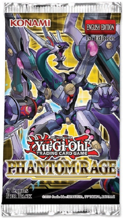YuGiOh  Phantom Rage Single Booster | Game Master's Emporium (The New GME)