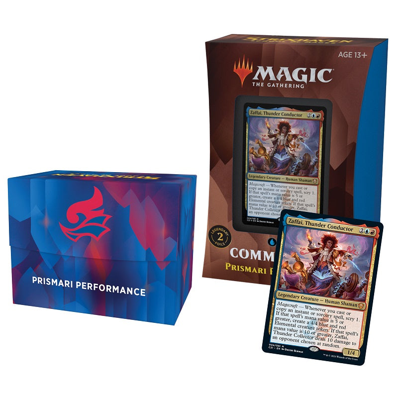 MTG Strixhaven  Commander Deck  Prismari Performance (Blue-Red) | Game Master's Emporium (The New GME)