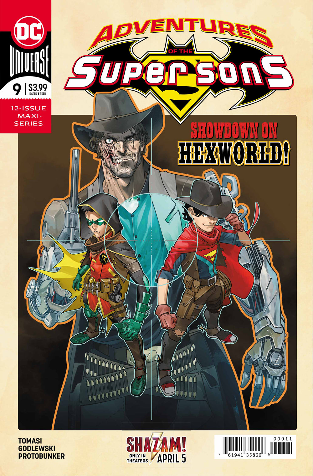 ADVENTURES OF THE SUPER SONS #9 (OF 12) | Game Master's Emporium (The New GME)