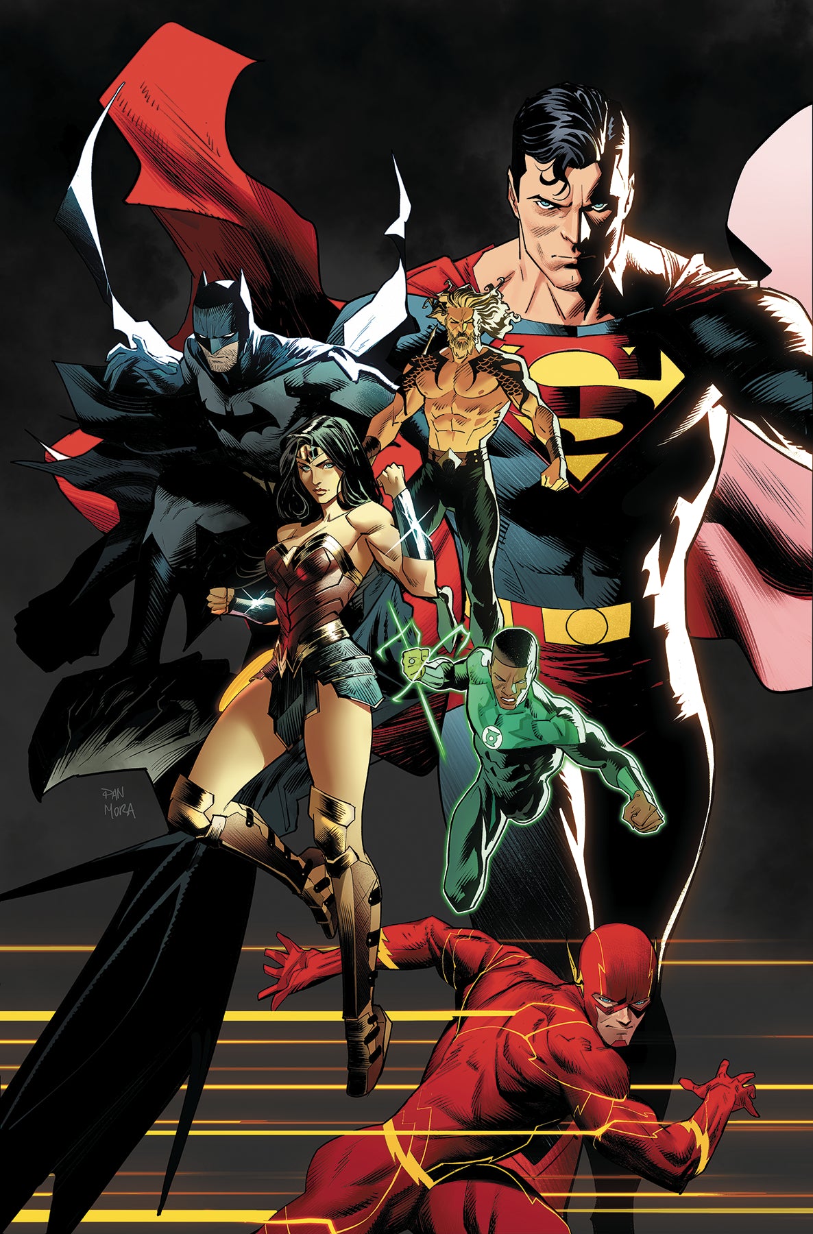 JUSTICE LEAGUE #45 DAN MORA VAR ED | Game Master's Emporium (The New GME)
