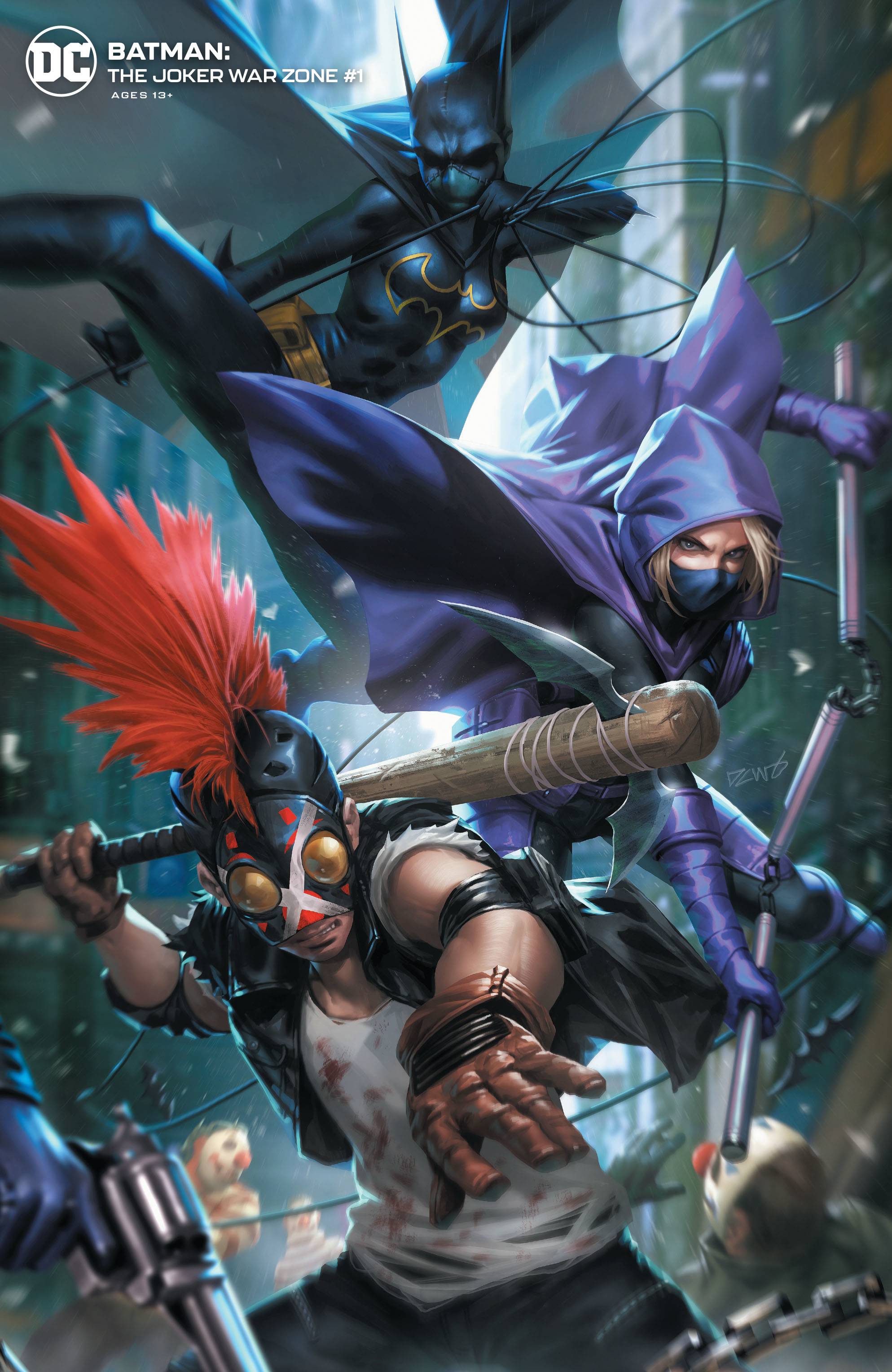 BATMAN THE JOKER WAR ZONE #1 DERICK CHEW VAR ED | Game Master's Emporium (The New GME)