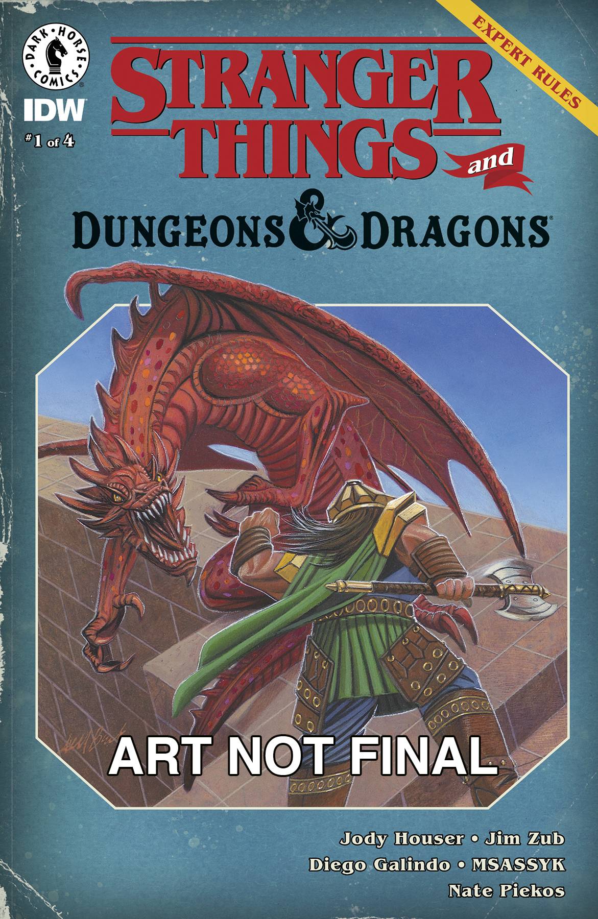 STRANGER THINGS D&D CROSSOVER #1 to #4 CVR D BECK | Game Master's Emporium (The New GME)