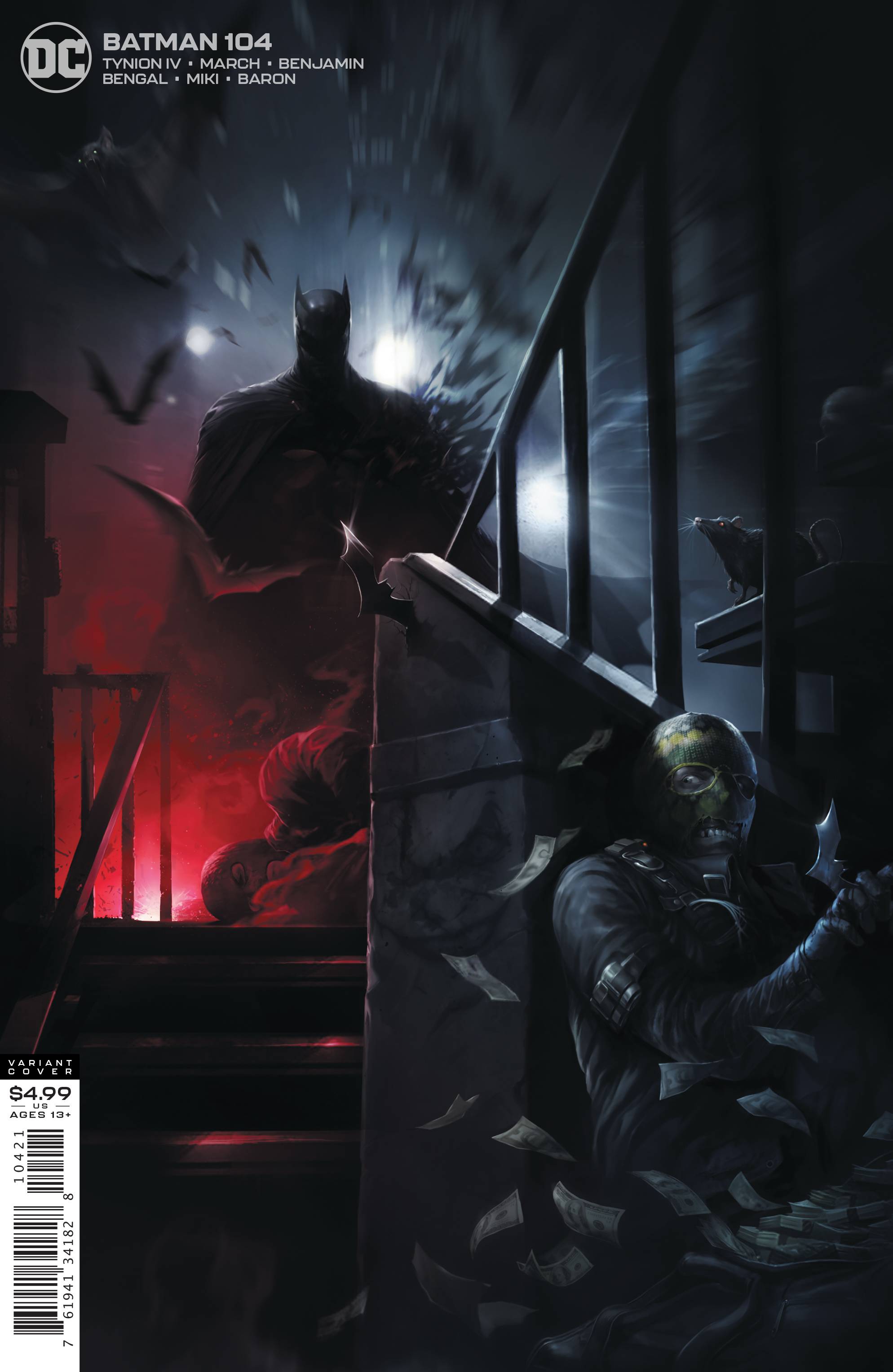 BATMAN #104 CARD STOCK FRANCESCO MATTINA VAR ED | Game Master's Emporium (The New GME)
