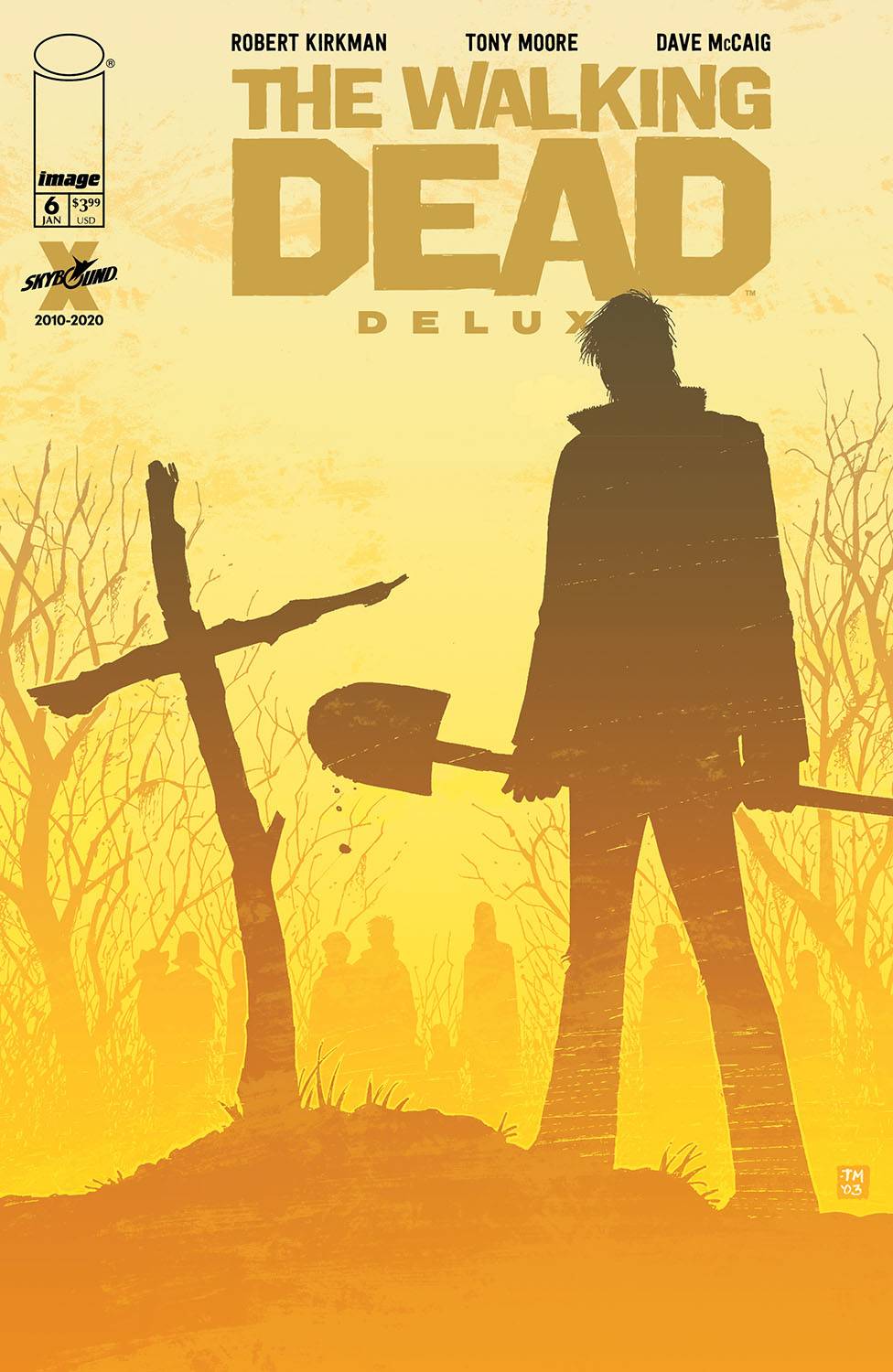 WALKING DEAD DLX #6 CVR B MOORE & MCCAIG (MR) | Game Master's Emporium (The New GME)