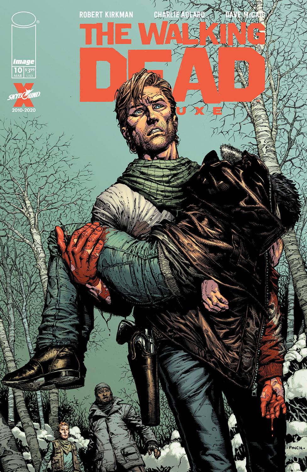 WALKING DEAD DLX #10 CVR A FINCH & MCCAIG (MR) | Game Master's Emporium (The New GME)