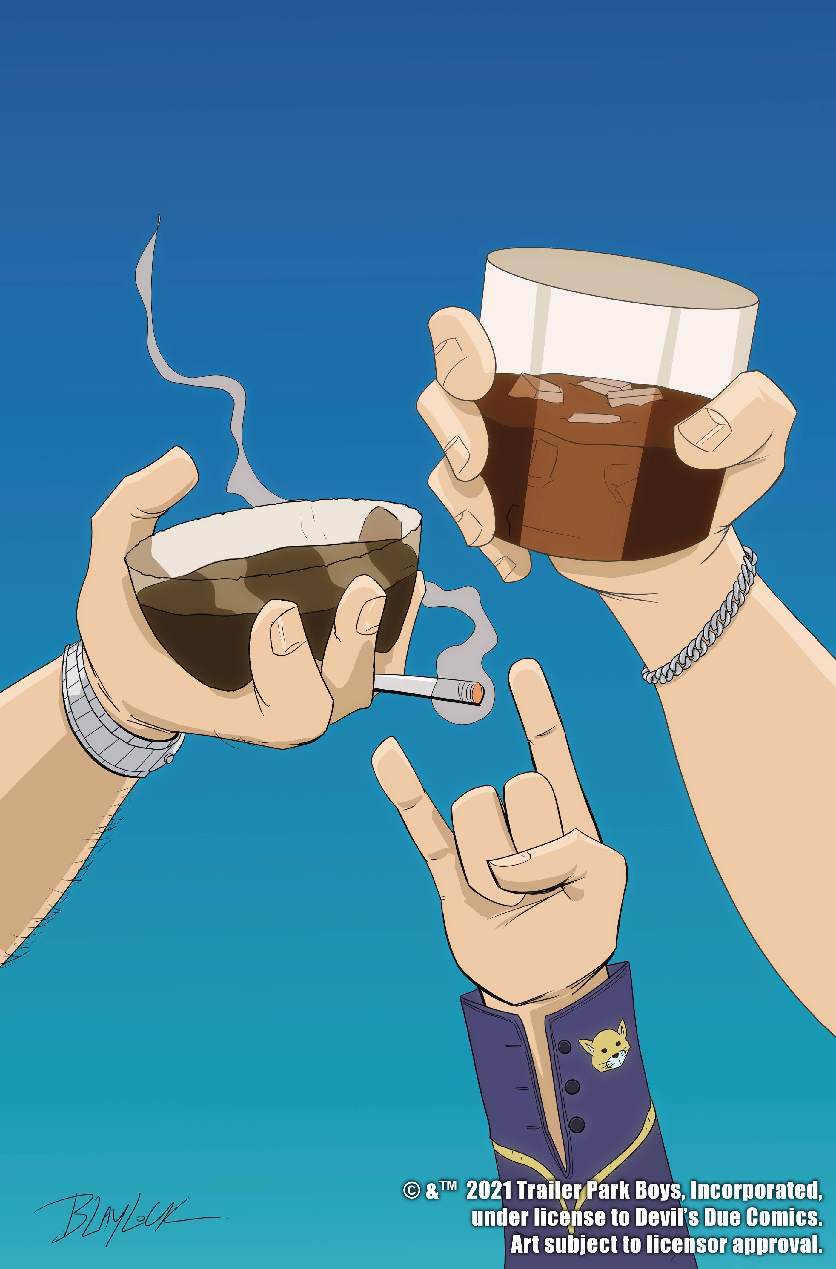 TRAILER PARK BOYS GET A F#ING COMIC BOOK #1 CVR B BLAYLOCK ( | Game Master's Emporium (The New GME)