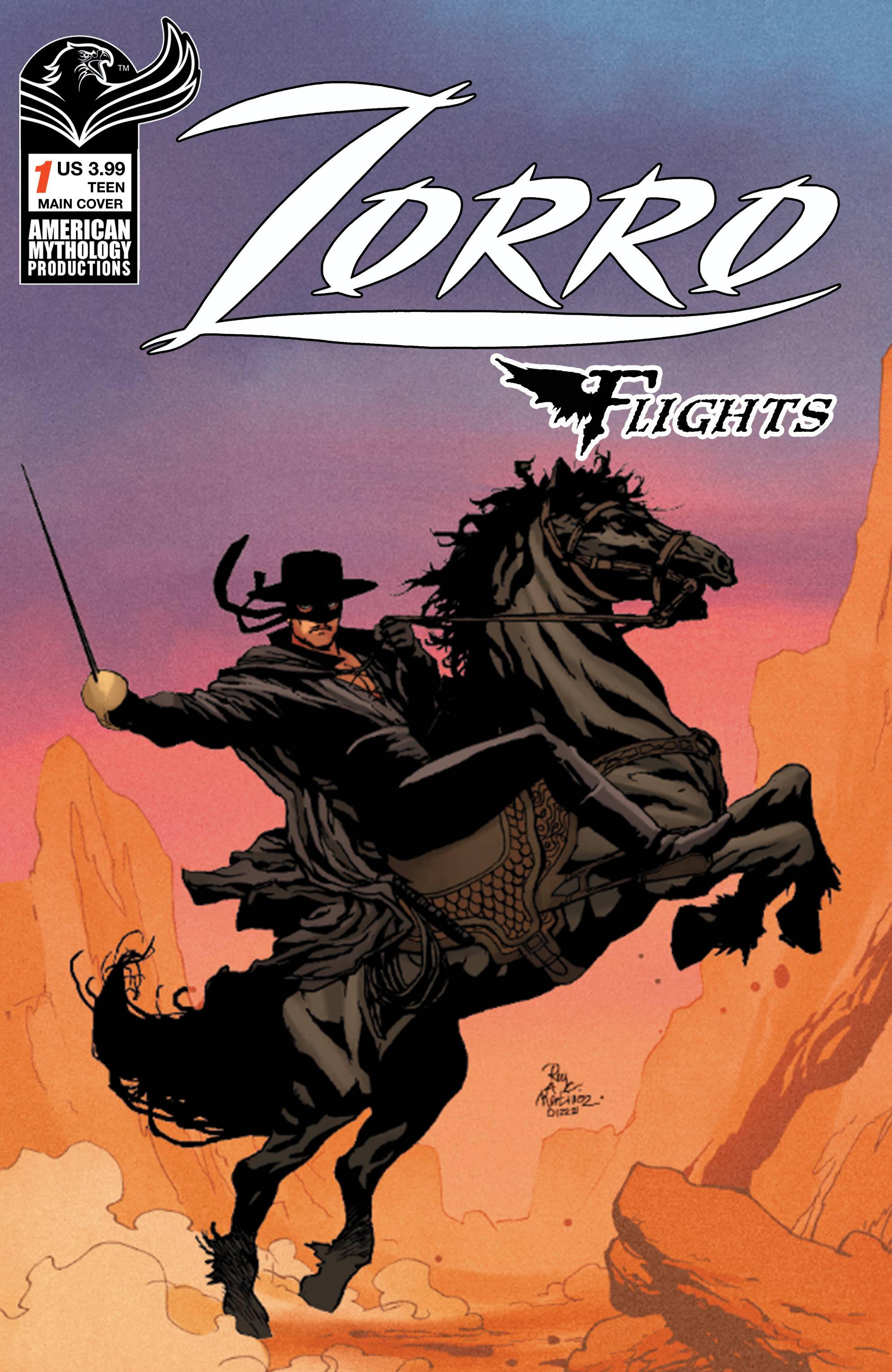 ZORRO FLIGHTS #1 CVR A MARTINEZ (C: 0-1-2) | Game Master's Emporium (The New GME)