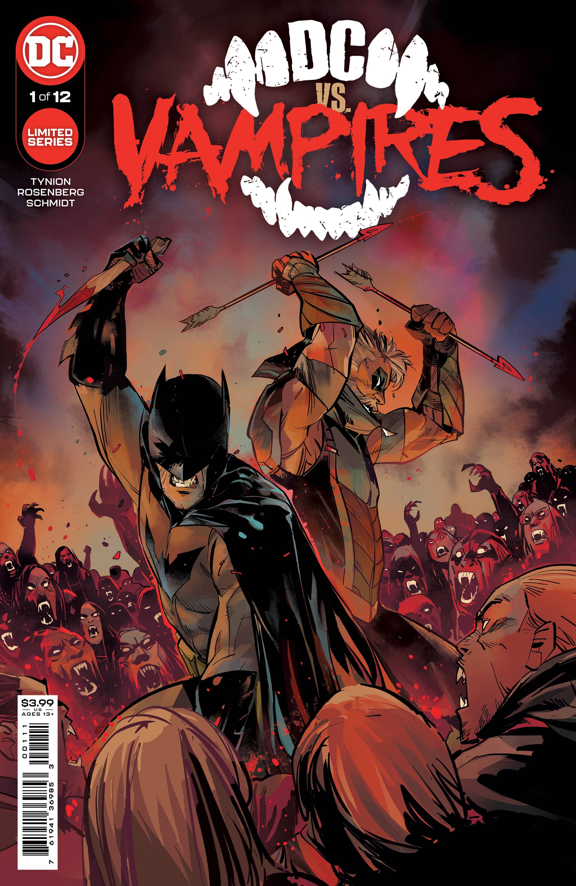 DC VS VAMPIRES #1 (OF 12) CVR A OTTO SCHMIDT | Game Master's Emporium (The New GME)