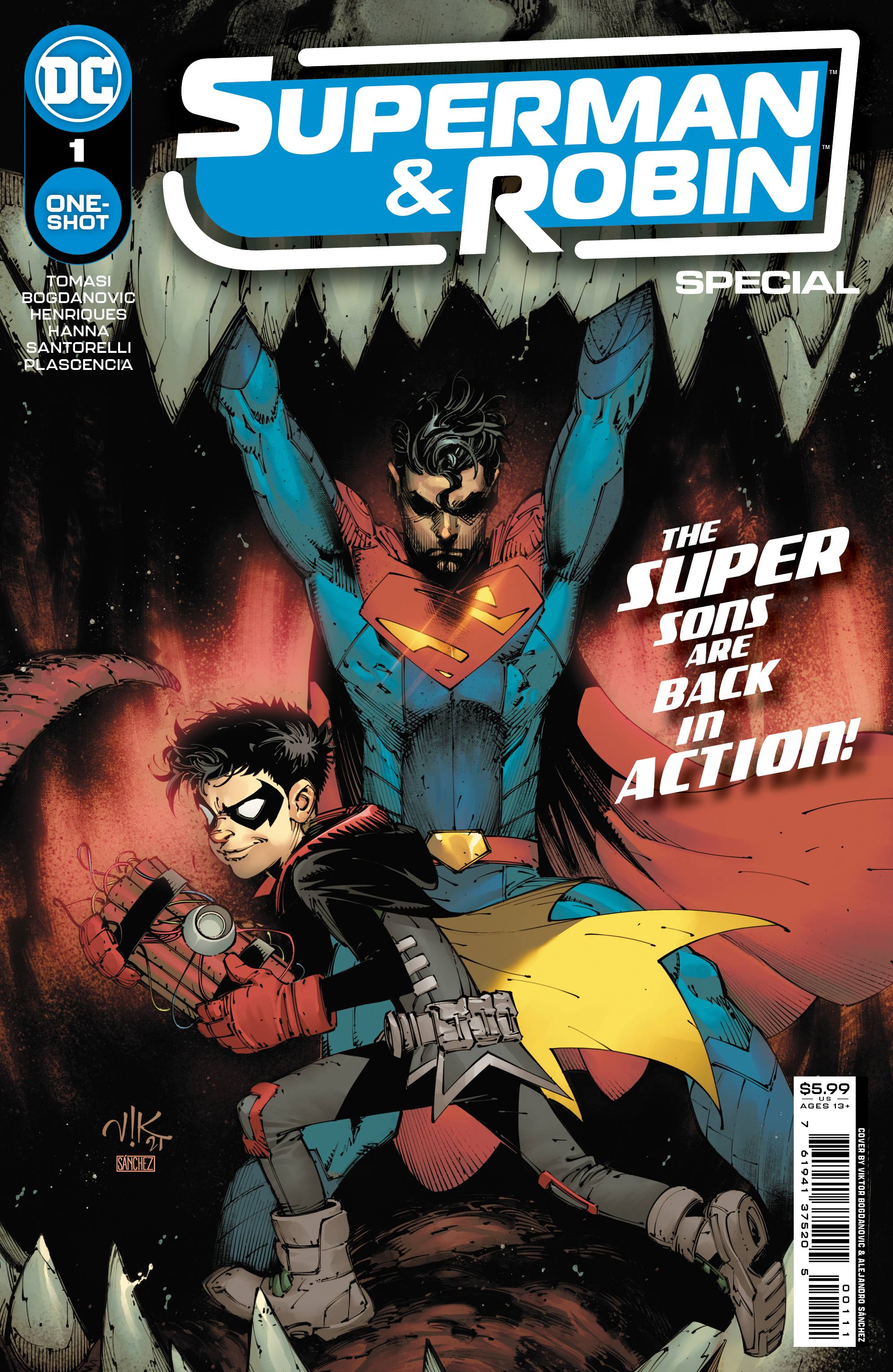 SUPERMAN & ROBIN ONE SHOT #1 CVR A BOGDANOVIC (MR) | Game Master's Emporium (The New GME)