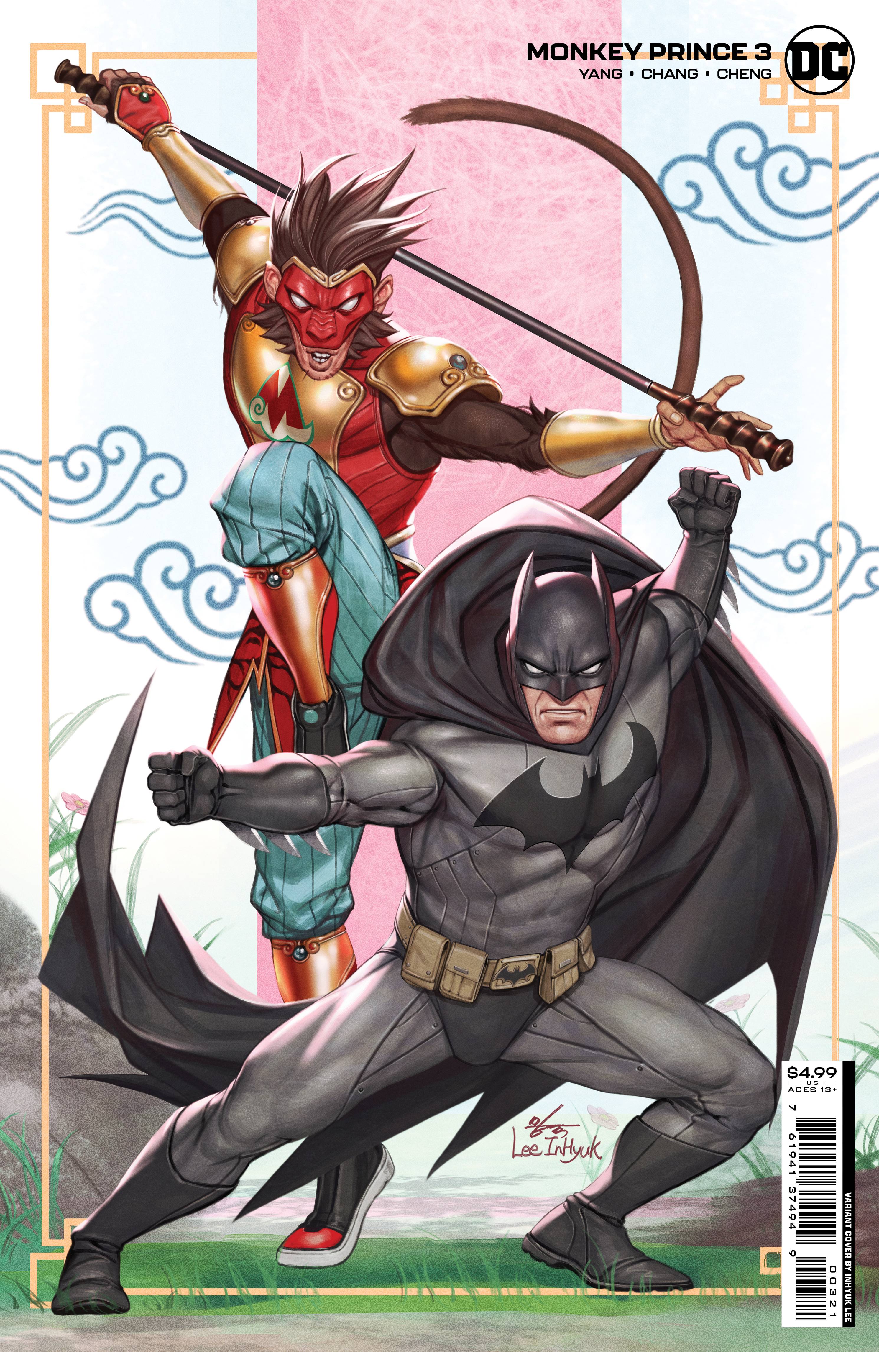 MONKEY PRINCE #3 CVR B LEE CARD STOCK VAR | Game Master's Emporium (The New GME)