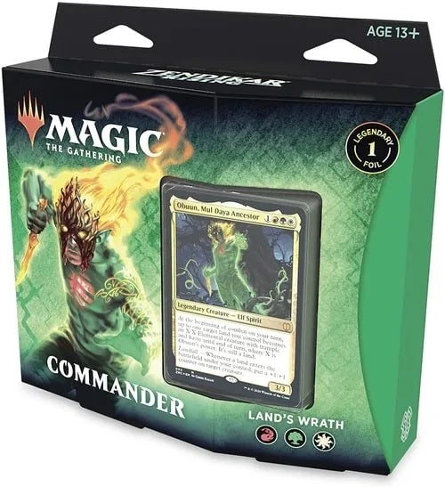 MTG Zendikar Rising  Commander Deck - Land's Wrath | Game Master's Emporium (The New GME)