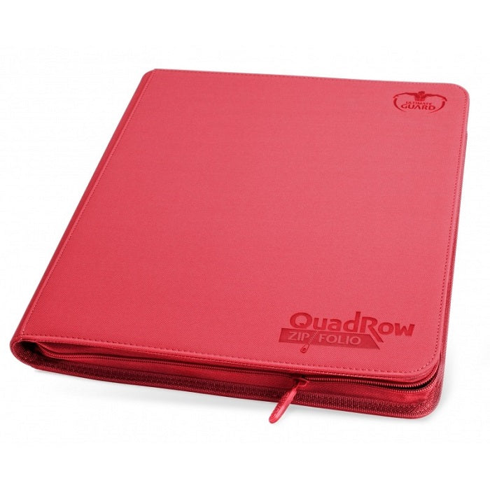 Ultimate Guard Quad Row Zipfolio RED | Game Master's Emporium (The New GME)